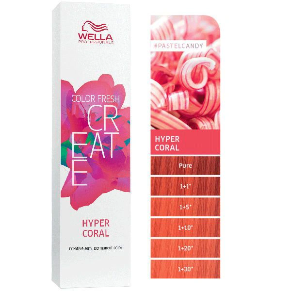 Wella Color Fresh Create Hyper Coral Hajfesték 60ml főképe